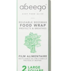 Abeego Reusable Food Wrap Set Of 2 Large