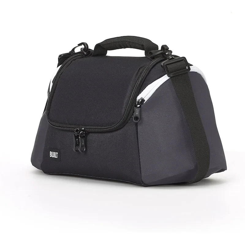 Built All Day 'Black And Grey' Lunch Bag 4 Built All Day 'Black And Grey' Lunch Bag - Image 2