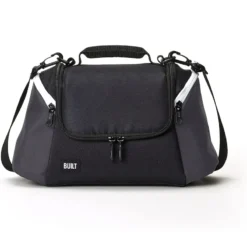 Built All Day 'Black And Grey' Lunch Bag