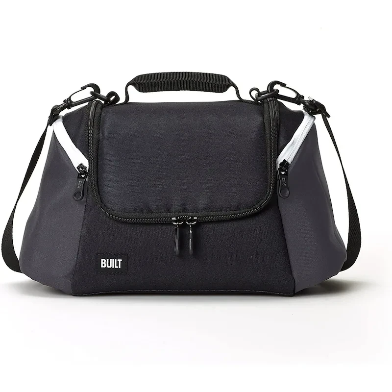 Built All Day 'Black And Grey' Lunch Bag 3 Built All Day 'Black And Grey' Lunch Bag