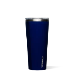 Corkcicle Classic Insulated Drink Tumbler, Gloss Midnight 24oz