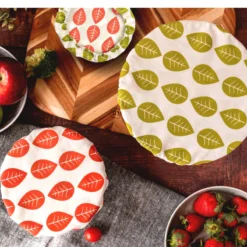 Danesco Reversible Cotton Bowl Covers -OXO shop danesco danesco reversible cotton bowl covers 1