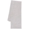 Danica Heirloom Dove Gray Stripe Linen And Cotton Dishtowel