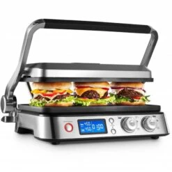 DeLonghi De’Longhi Livenza All-Day Grill With FlexPress System -OXO shop delonghi delonghi livenza all day grill with flexp 4