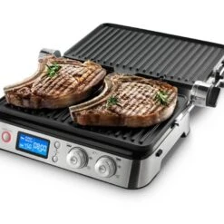 DeLonghi De’Longhi Livenza All-Day Grill With FlexPress System -OXO shop delonghi delonghi livenza all day grill with flexp 5
