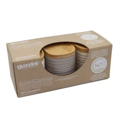 Guzzini Set Of 3 "Tierra" Storage Boxes 500ml -OXO shop guzzini guzzini set of 3 tierra storage boxes 500m 4
