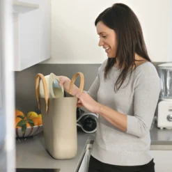 Guzzini STORE&MORE - Deep Airtight Fridge/freezer/microwave Containers, S, Clay -OXO shop guzzini guzzini store more deep airtight fridge fr 5