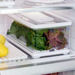 IDesign ID Fresh Large Rectangle Produce Storage Bowl -OXO shop idesign idesign id fresh large rectangle produce s 1