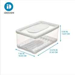 IDesign ID Fresh Large Rectangle Produce Storage Bowl -OXO shop idesign idesign id fresh large rectangle produce s 4