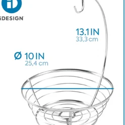 InterDesign Axis Fruit Tree Bowl With Banana Hanger -OXO shop interdesign interdesign axis fruit tree bowl with 2