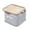 Interdesign ECO Plastic 8.4'' Medium Storage Bin With Handles