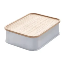 Interdesign ECO Plastic Medium Storage Bin -OXO shop interdesign interdesign eco plastic medium storage 4