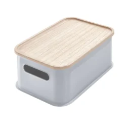 Interdesign ECO Plastic Medium Storage Bin With Handles -OXO shop interdesign interdesign eco plastic medium storage 8