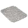 InterDesign Pebblz Sink Mat Graphite Large