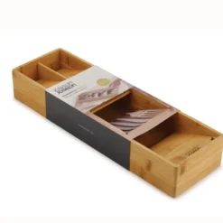 Joseph Joseph DrawerStore™ Bamboo Compact Cutlery Organizer -OXO shop joseph joseph joseph joseph drawerstore bamboo com 3