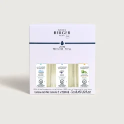 Maison Berger Fresh Fragrance Lamp Refill Trio Pack -OXO shop lampe berger de paris maison berger fresh fragranc 1