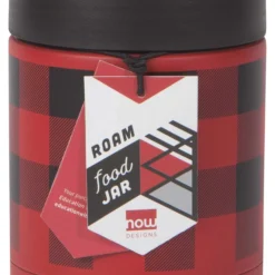 12 Oz. Insulated Container With Red And Black Checks -OXO shop now designs 12 oz insulated container with red and 2