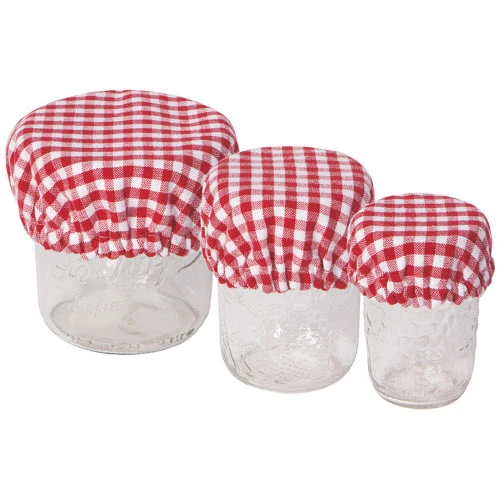 Now Designs Gingham Save It Mini Bowl Cover, Set Of 3 3 Now Designs Gingham Save It Mini Bowl Cover, Set Of 3