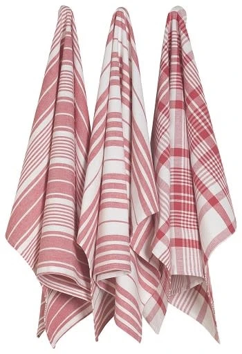 Now Designs Jumbo Red Dishtowels Set Of 3 3 Now Designs Jumbo Red Dishtowels Set Of 3