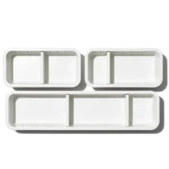OXO 3 Pc Slim Adjustable Drawer Bin Set -OXO shop oxo oxo 3 pc slim adjustable drawer bin set 2