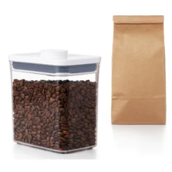 OXO POP 2.0 Rectangle Short Container, 1.6L -OXO shop oxo oxo pop 20 rectangle short container 16l 2