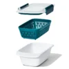 OXO Prep & Go Container With Colander -OXO shop oxo oxo prep go container with colander