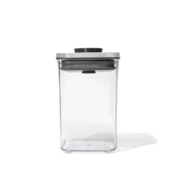 Oxo Steel POP 2.0 Small Square Short Container 1 L -OXO shop oxo oxo steel pop 20 small square short container 1