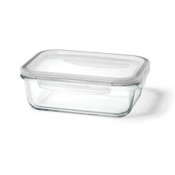 Ricardo 1L/34oz Rectangular Glass Container