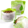 Russbe Reusable Snack & Sandwich Bags - Set Of 4 Green -OXO shop russbe reusable snack sandwich bags set of 4 green