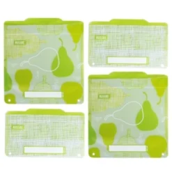 Russbe Reusable Snack & Sandwich Bags - Set Of 4 Green -OXO shop russbe reusable snack sandwich bags set of 4 green 2