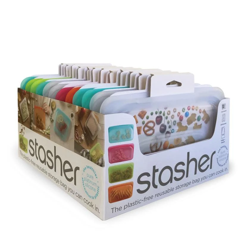 Stasher Reusable Snack Bags 4 Stasher Reusable Snack Bags - Image 2