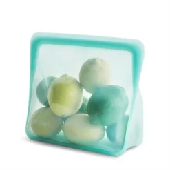 Stasher Reusable Stand-Up Storage Bag Aqua