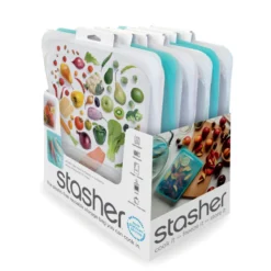 STASHER Sous Vide Bag -OXO shop stasher stasher sous vide bag 4