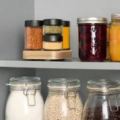 Trudeau 6 Bottle Rotating Spice Rack -OXO shop trudeau trudeau 6 bottle rotating spice rack 5